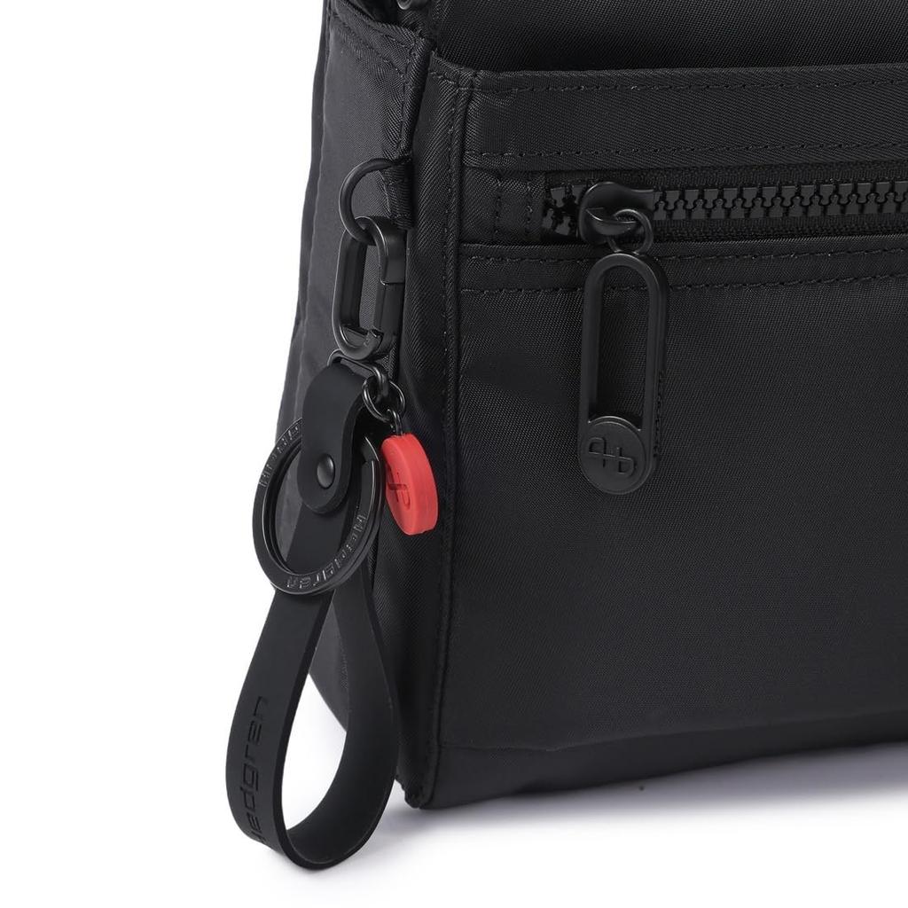 Hedgren Eye Black Crossover Shoulder Bag 3.5L RFID Protected Pocket 77770IC176003
