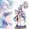 28CM Genshin Impact Anime Figure Kamisato Ayaka PVC Action Figure Cute Figurine Model Doll Toys Ornament for Christmas Gifts