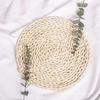 Corn Husk Braided Cushion: Still Life Decoration for Kindergarten & Props