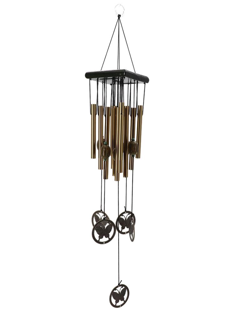 Bell Windchime 60cm Height Chapel Decor Garden Porch Wind Chime 1 Pc 13cm Tube Length Home Metal Outdoor Patio