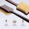 Ebony Wood Boar Bristle Bath Brush