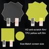 HD Anti-scratch Panel Protective Cover For Tamagotchi Paradise Electronic Pets Game Toys TPU Yellow Screen Protective Soft Film