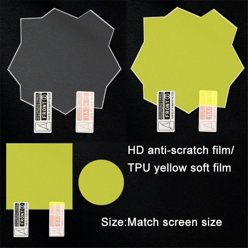 HD Anti-scratch Panel Protective Cover For Tamagotchi Paradise Electronic Pets Game Toys TPU Yellow Screen Protective Soft Film