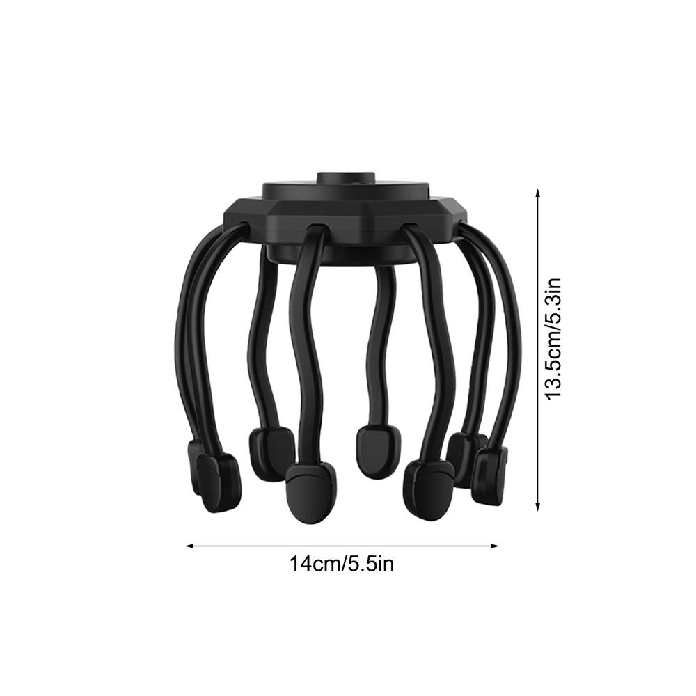 

Electric Head Massager 3-Mode Relaxation Cordless Head Massaging Machine for Men Mother Girlfriend Elderly Living Room Bedroom