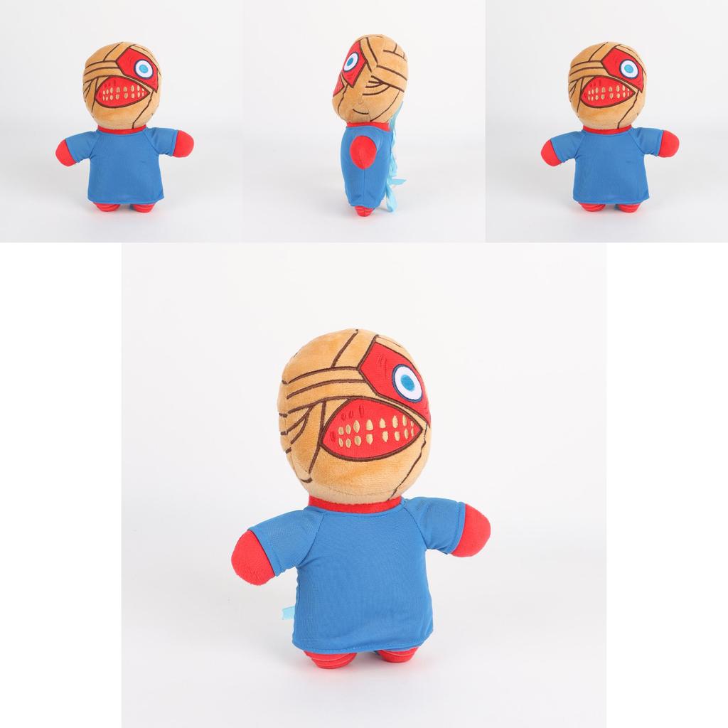 Adorable Mouthwashing Plush Toy Soft Animal Doll In Blue Ideal For Collectors And Gifts