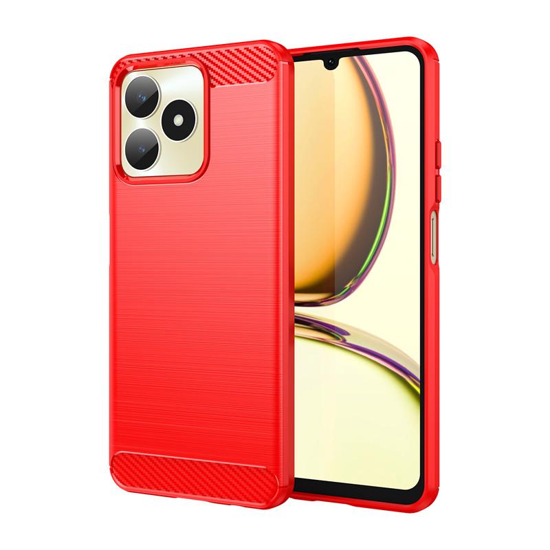 For Realme C51 Case Realme C51 C53 C55 Cover Anti-Slip Cases Shockproof Silicone Soft TPU Protective Phone Back Cover Realme C51