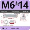 Galvanized Semicircular Head Carriage Bolt & Nut Set for Cable Tray Connection (M4-M12)
