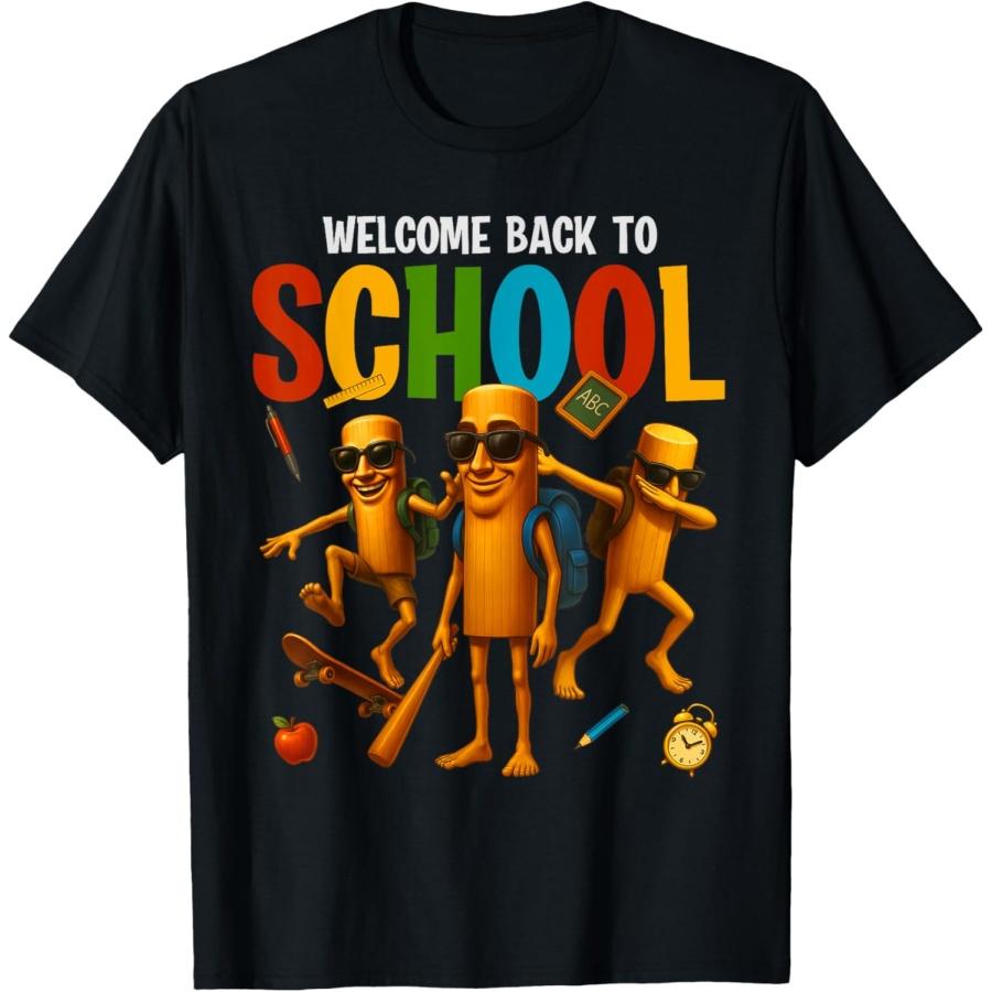 

Tung Tung Tung Sahur Back To School Italian Brainrot Meme T-Shirt XXXXXL чорний