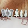 Christmas Silicone Molds,Christmas Ornament Mold Xmases Tree Epoxy Mold for Resin Casting DIY Crafts Soap Home Decorations