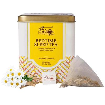 Der indische Chai Schlafzeit Schlaftee 30 Pyramiden-Teebeutel