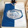 1PC Custom Name SHEeffield Wednesday Football Club Patterned Flannel Blanket for Home Decor Warmth and Comfort Gifts Holiday Present -HE204