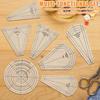 Creative Corner Knife Quilting Template Ruler Acrylic Sewing Ruler DIY Knitting Crafts Sewing Template Sewing Tool Corner Ruler