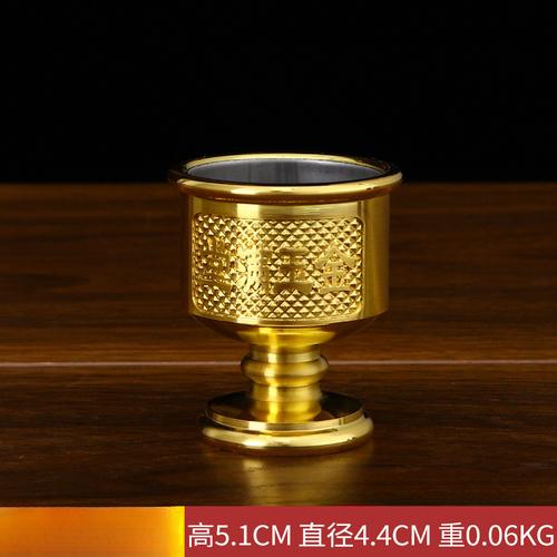 

Ретро ностальгические кубки из чистой меди для подношения вина, высокий кубок Гуань Гуна, кубок для святой воды, украшение для утвари Будды
