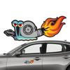 Car Sticker Cute,Bumper Decal Funny Snail Stickers-Car Sticker Snail Car Body Sticker Personalized Creative