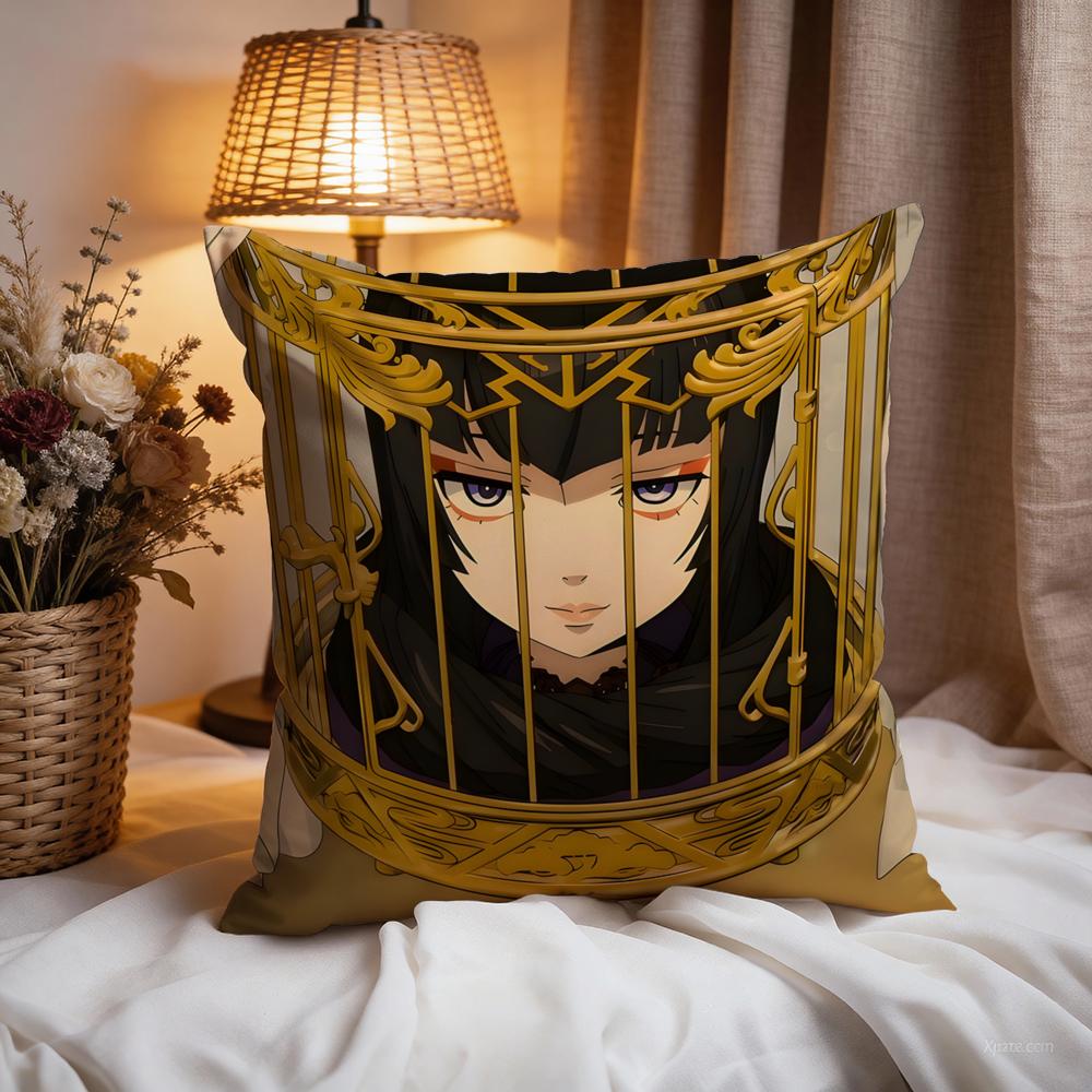 

u-Undead Girl Murder Farces Cushion Cover Premium Comfort Reversible Pillow Cove -Two in One Design for Any Room & Car Interior 30cmx30cm