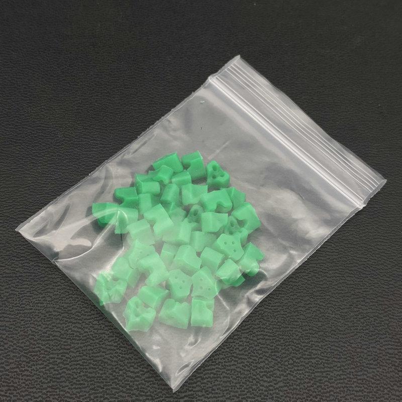 40pcs/bag Dental Silicone Wedges Add On Wedges Rubber TOR VM No 1.861 Delta Ring Tine Dentist Material Dentist
