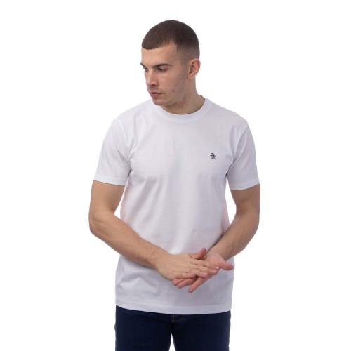 Original Penguin Mens Pin Point Embroidered Logo Organic T-Shirt