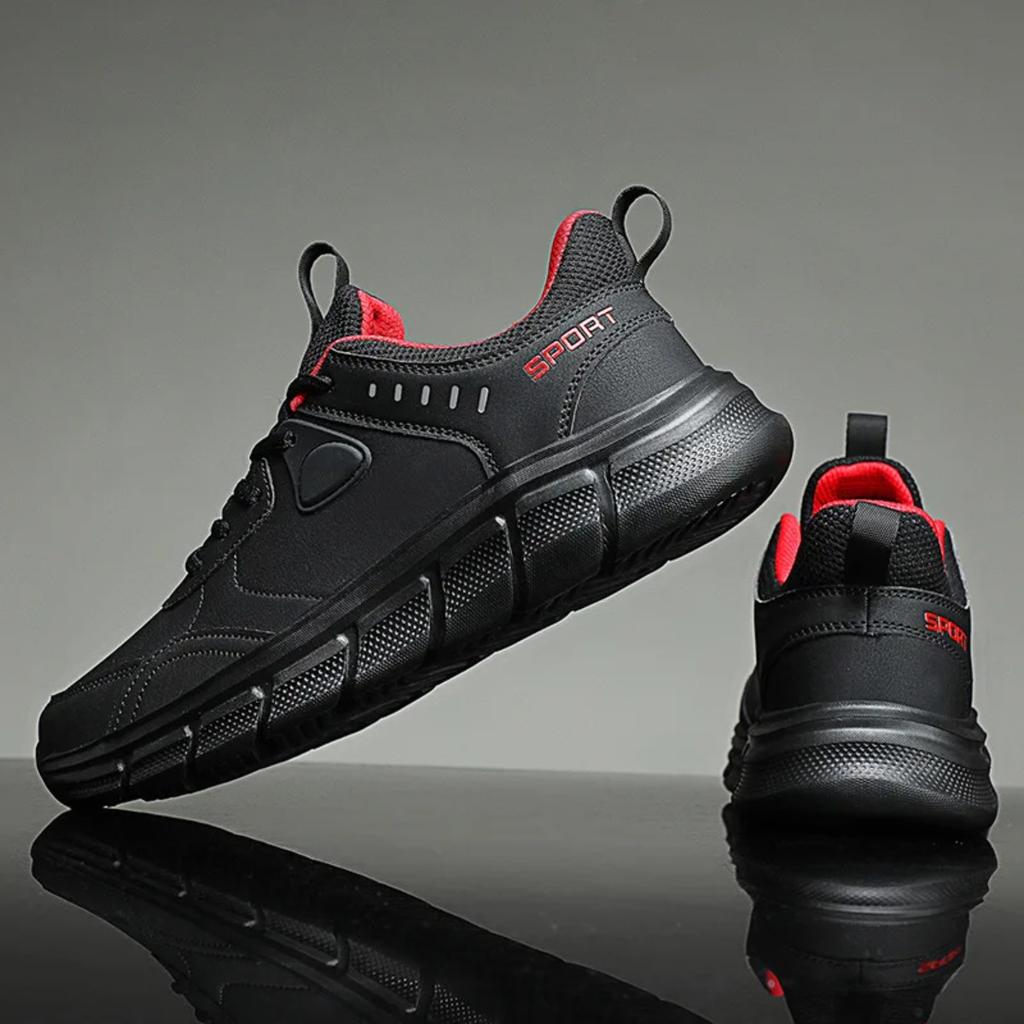 Baskets Athlétiques Imperméables pour Homme Respirantes Confortables Baskets Décontractées Résistantes à l'Usure Antidérapantes Chaussures de Marche pour Homme Tenis Masculino