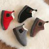 Martin-Stiefel für Jungen und Mädchen, verdickte Schneestiefel mit weicher Sohle, rutschfeste Winter-Baumwollschuhe für Kinder