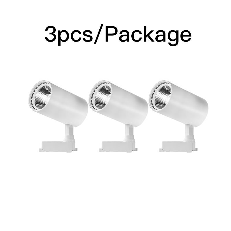 

1 комплект светодиодных трековых светильников Spot LED Rail Light 12 Вт 20 Вт 30 Вт 40 Вт Современный прожектор Track Lighting Lamp Rail 220 В для домашнего магазина 12W Warm Light