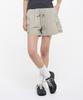 Syupeodeulai Women'S Nylon Cargo Shorts Light Khaki Sdfltcq40Lkh