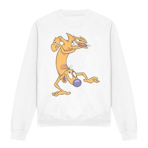 CatDog Unisex Adult Ready To Fight Sweatshirt