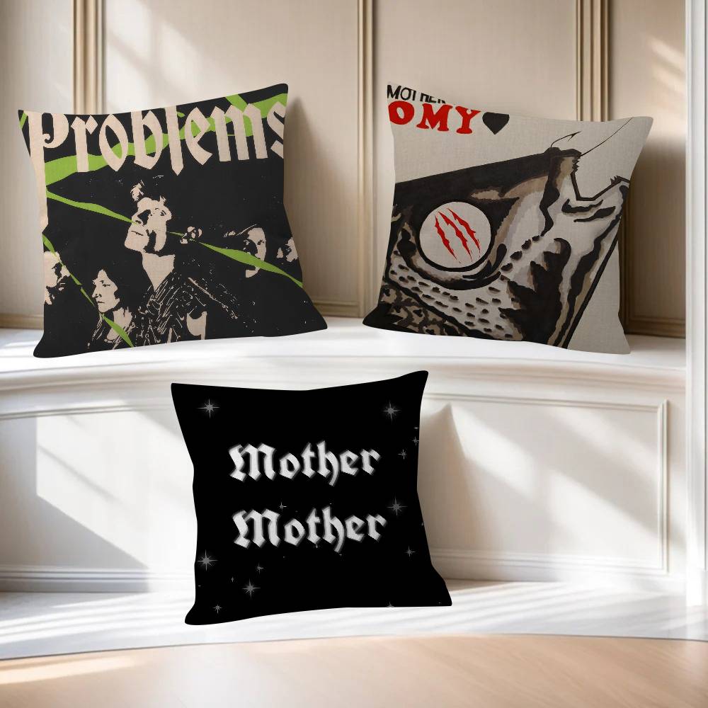 Popular Band Mother Mother Personalized Pillow Cover Kids Bedroom Wild Party Decor Pillowcase kid Birthday shower Gift
