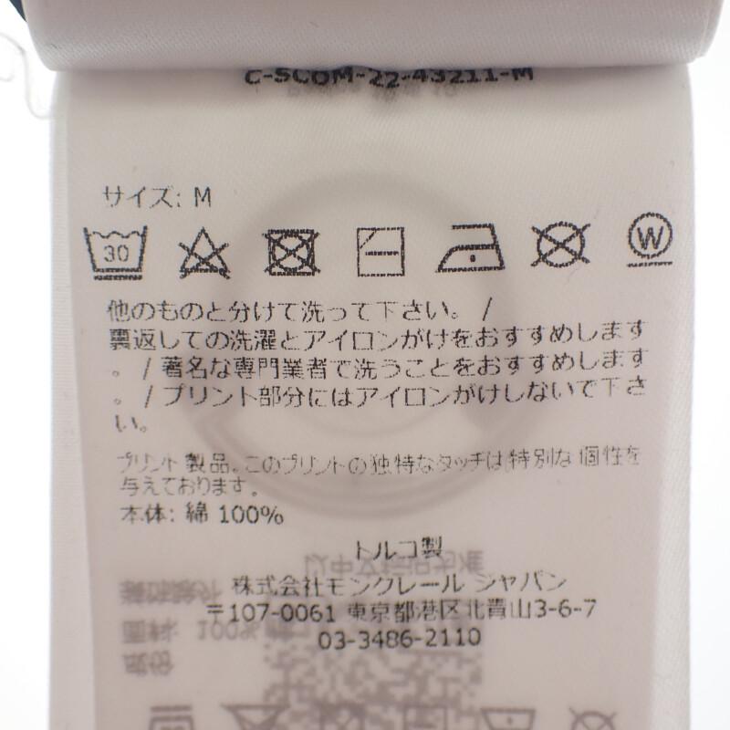 Moncler I10918C00064_8390T M Kurzarm T-Shirt schwarz Baumwolle Herren