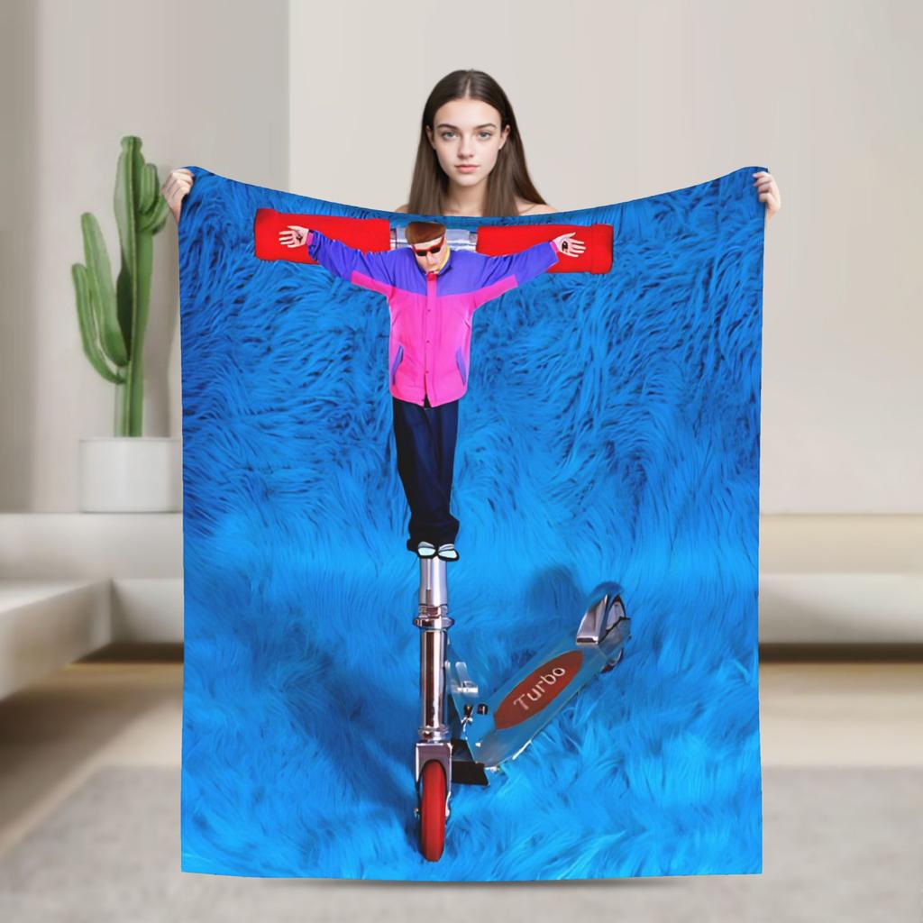 All I Got Cover Oliver Tree Knitted Blankets Fleece Soft Throw Blanket for Outdoor Travel Bedspread