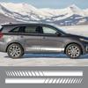 Car Door Long Strips Stickers for Kia Sorento 1 2 4 R UM XM BL MQ4 Sport Style Vinyl Film Decoration Auto Tuning Accessories