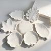 Fondant Pressing Tools Leaf Resin Tray Mold, Maple Turtleback Ginkgo Mulberry Lotus Shaped Silicone Molds Epoxy Mold for Jewelry Plate, Trinket Dish,