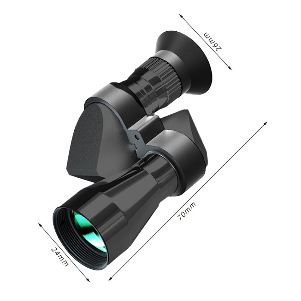 Compact Monocular Telescopes Portable Handheld Monocular with Prism and Green Coated Lens for Bird Watching Fishing Travelling Sightseeing