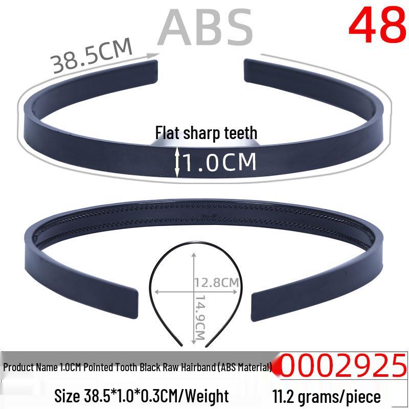Unisex Invisible Sports Iron Headband - Korean Style Wave Hair Clip.