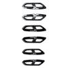 For Volkswagen Magotan Passat B8 2016-2019 Rear Lip Bumper Spoiler Car Tail Throat Frame Exhaust Pipe Trim