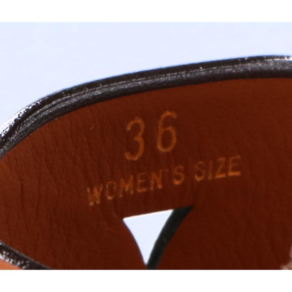 TOD'S Excellent Condition XXW17L0IJ00MIDS410 Platform Logo Kate Wedge Sandals Shoes 36 BrownUsed