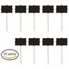 20pcs Wood Mini Chalk Board Small Blackboard Child Chalkboard Rectangle Chalkboard For Special Event Decorations