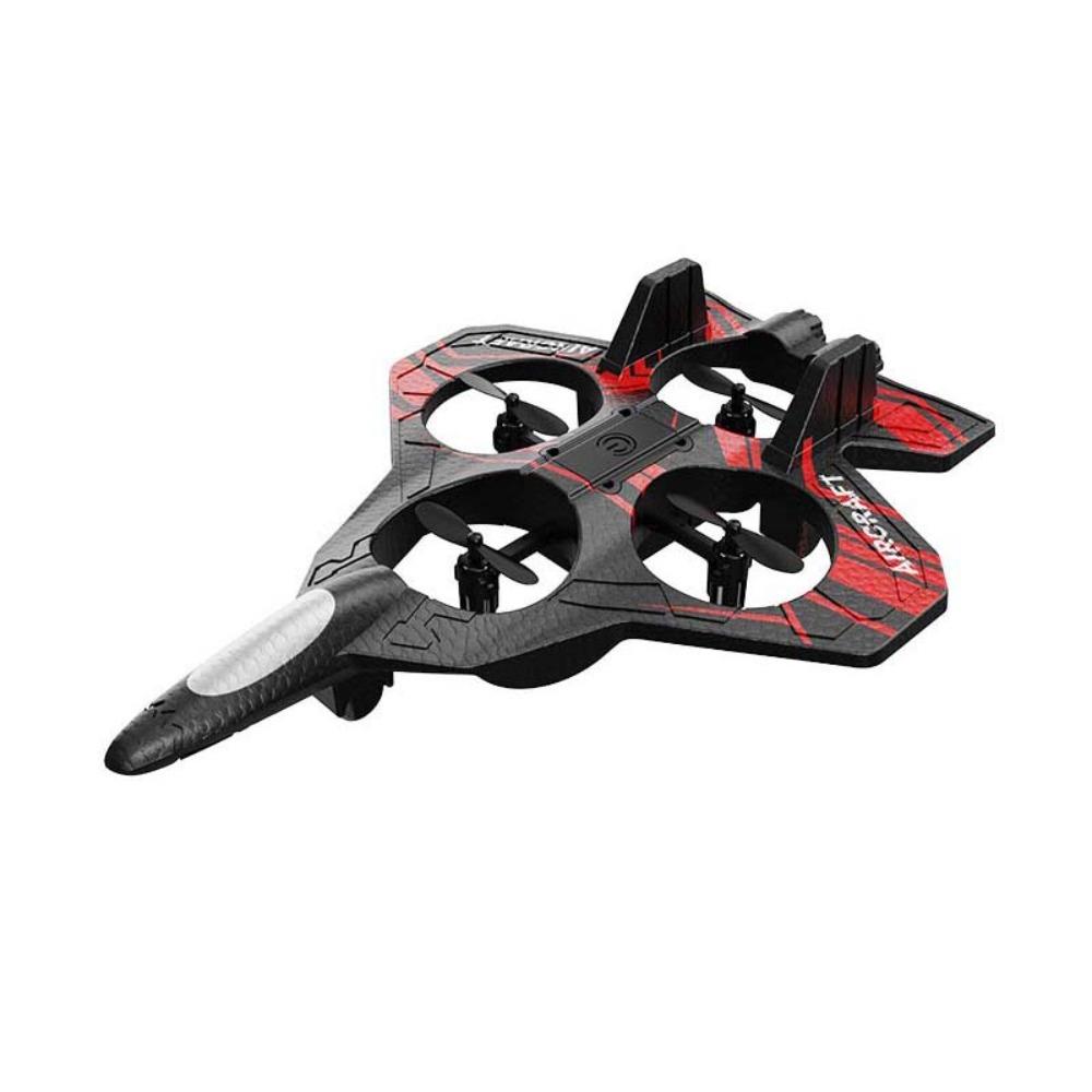 

Gravity Sensing Four Motor Helicopter Toy EPP Foam RC Hobby Jet Plane for 3.7V 500MAH Home Decor червоний