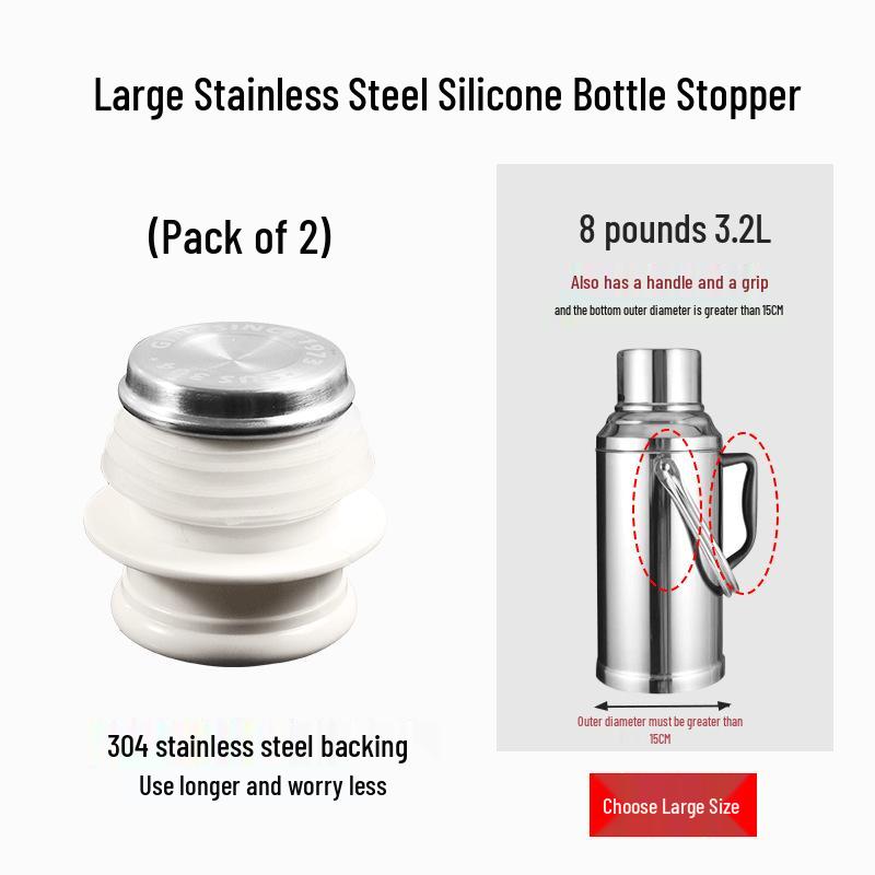 Drewniany kapsel: Izolowany korek do termoforu w małym i dużym rozmiarze