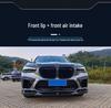 BMW X5M F95 Carbon Fiber Body Kit: Front Lip Splitter, Rear Lip, Side Skirts, Wind Deflectors, Tail Wing with Lights.