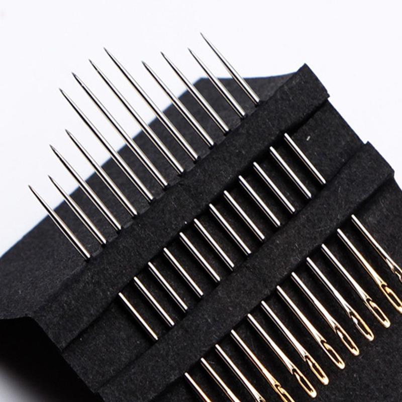 Set of Hardened Steel Sewing Needles