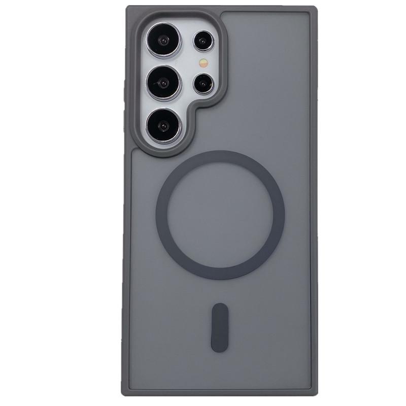 Magnetic Matte Samsung S25 Ultra Phone Case for S23/S25+/S22/S21+ Models