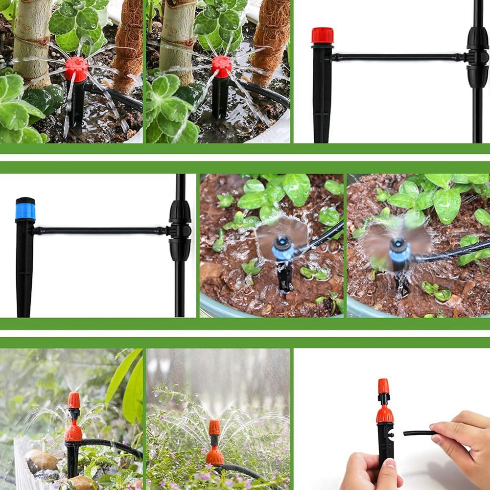 98.43FT Drip Irrigation Kits Automatic Drip Irrigation System With Tubing Hose