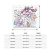 Cartoon Nekoparas Blanket Games Fleece Vintage Warm Throw Blanket for Coverlet Textile Decor