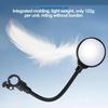 Bicycle Mirror Bike Handlebar Rearview Mirror Rotatable and Adjustable Wide Angle Rear View Shockproof Convex Mirror Universal