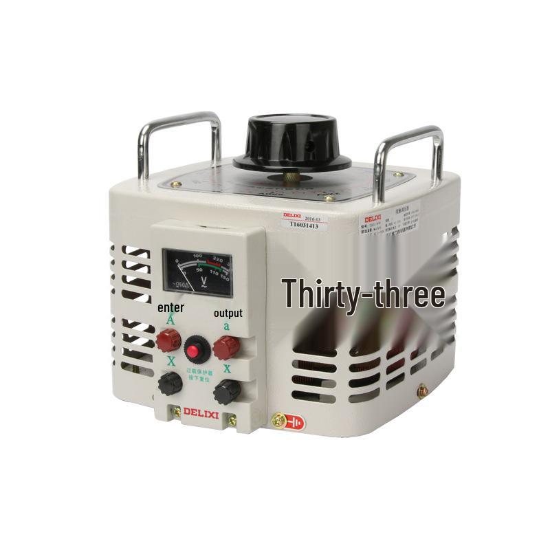 Delixi TDGC2-3kVA 3000W Single-Phase Voltage Regulator