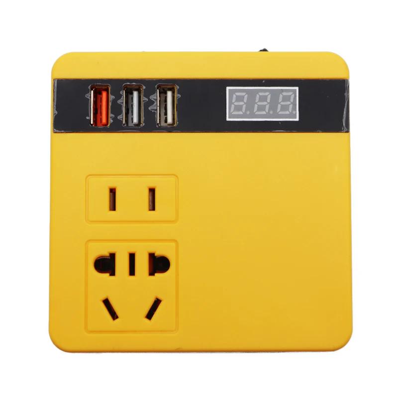Power Tool Accessories 220V Intelligent Lithium Battery Inverter For Makita For Milwaukee For M18 For DeWalt USB Power Bank