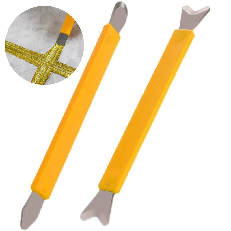 Hot Sale Caulking Tool Tungsten Steel For Internal And External Corners Scraping Tile Grout Tool For Kitchen Bathroom Tile Wall