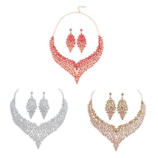 Trendiges Schmuckset, exquisite Verarbeitung, rostfreie Dekoration