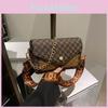 Lattice Single Print Shoulder Crossbody Square Bag Handbag Women Fashion Gift