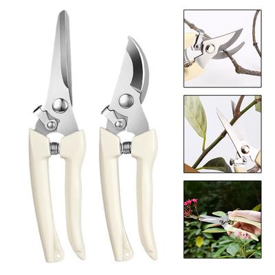 Pruners Stainless Steel Garden Shears Easy To Clean Easy To Trim